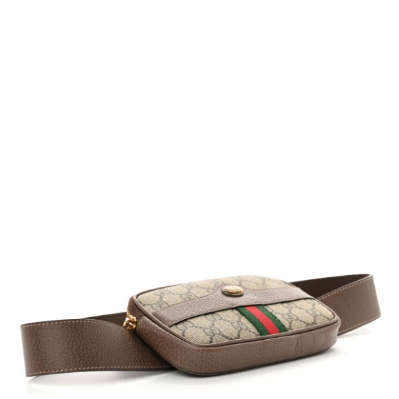 Authentic Gucci GG Supreme Mini Ophidia Belted iPhone Case - Size 75 - 30 - Picture 7 of 16